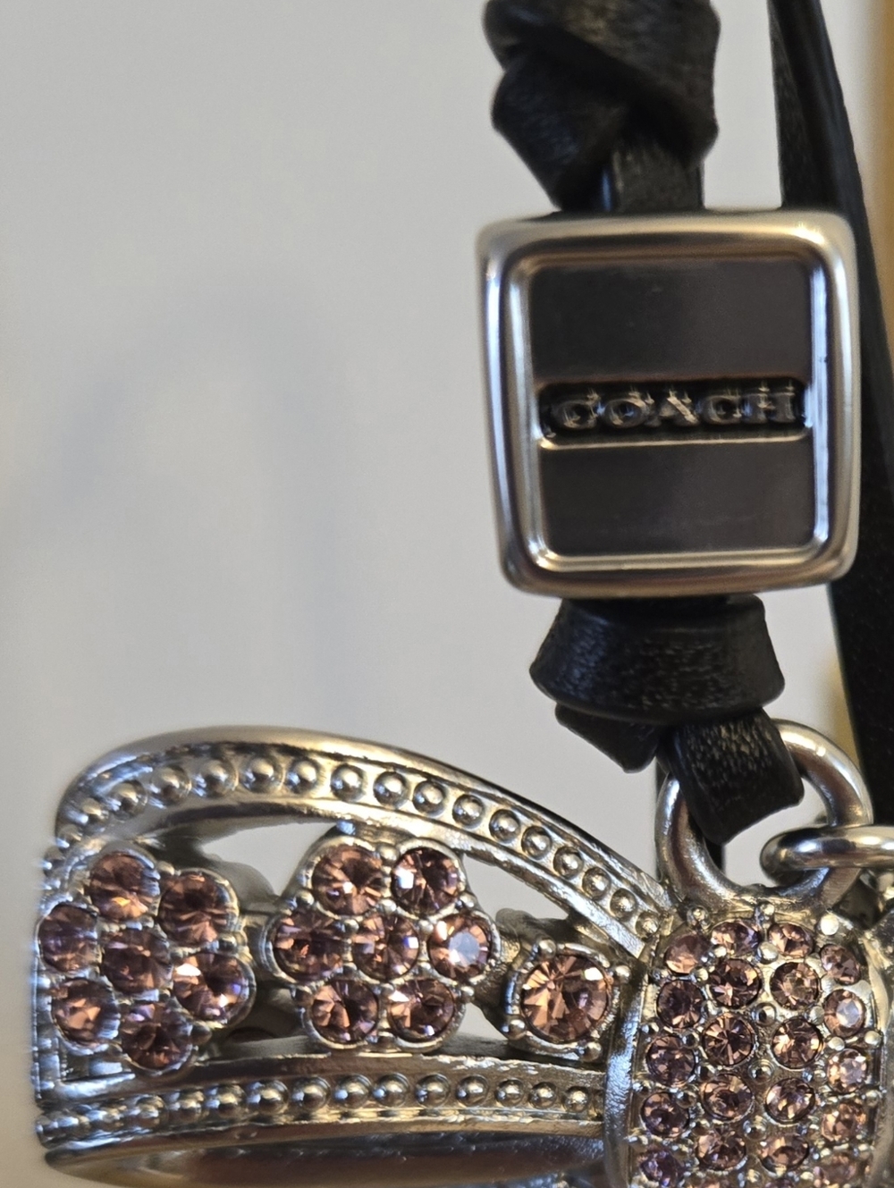 Coach Rogue 31 Loved Leather Charm Cluster – Rare & Exclusive - Picture 11 of 11